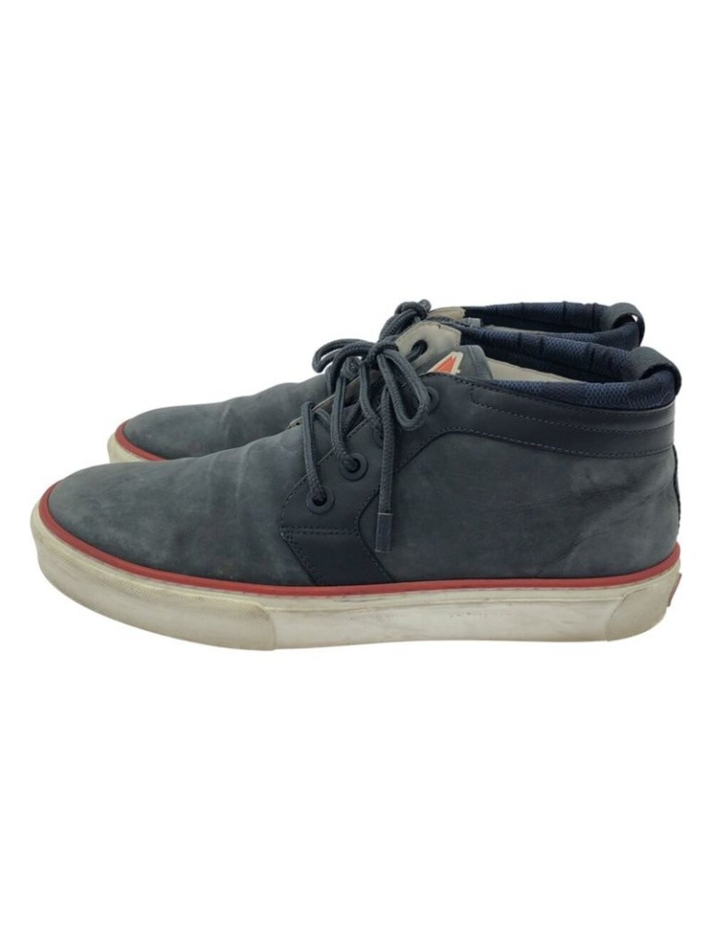 Louis Vuitton America's Cup Leather Chukka Sneakers Blue 6 - Picture 2 of 7
